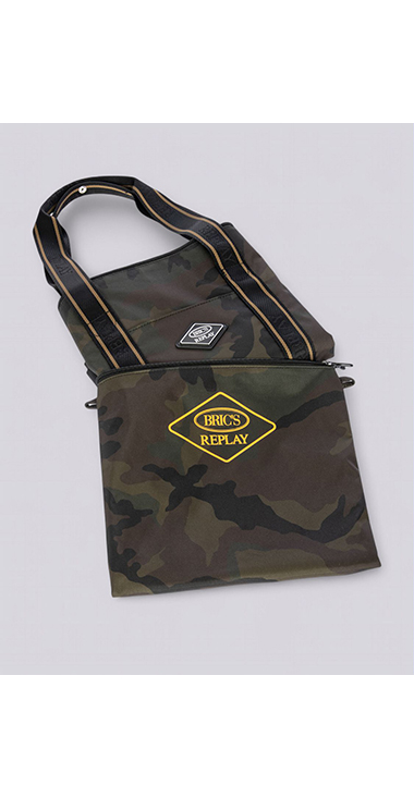BRICS＆REPLAY 2イン1 折り畳みボストン＆収納バッグセット 詳細画像 CAMO 7